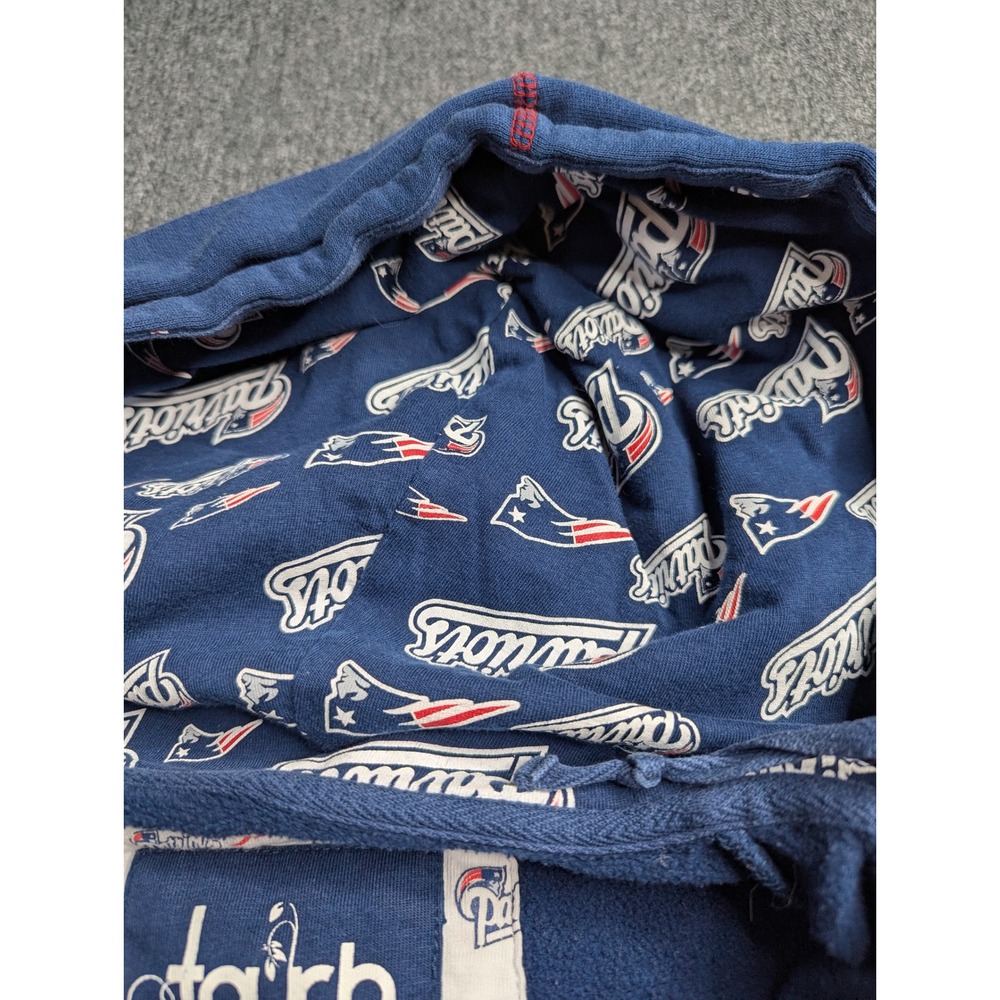 Touch by Alyssa Milano‎ New England Patriots Navy Blue Love Football Hoodie Med - Picture 4 of 12